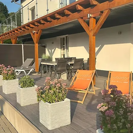 Moderne Zur Aussicht Mit Panorama-terrasse Schwalefeld