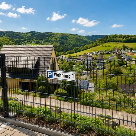 Moderne Zur Aussicht Mit Panorama-terrasse Apartment Schwalefeld